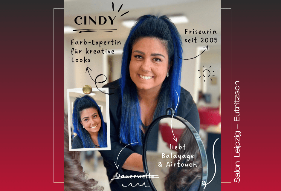 Cindy – Unsere Friseurin aus dem Salon Leipzig – Eutritzsch