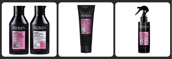 Redken Acidic Color Gloss (ACG) Serie für maximalen Glanz & Farbschutz